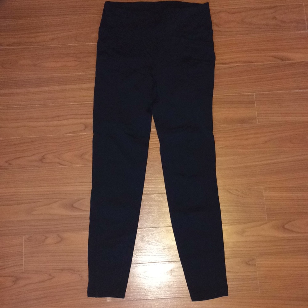 Black Athleta Leggings with Pockets